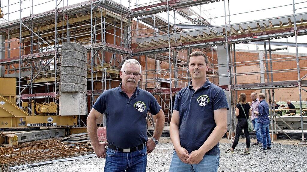 Richtfest für das neue Gerätehaus